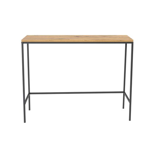 Console D'entrée Moderne - Plateau Effet Bois Jena