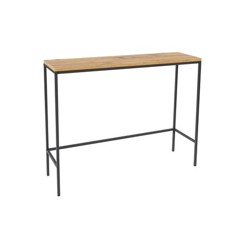 Console D'entrée Moderne - Plateau Effet Bois Jena