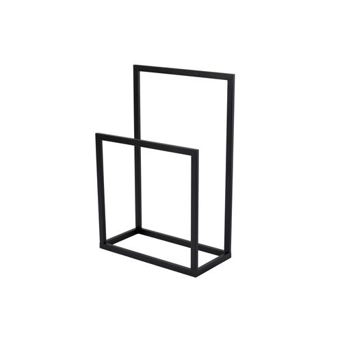 Porte-serviettes Sur Pied - 2 Barres Noires, Style Design Sfax