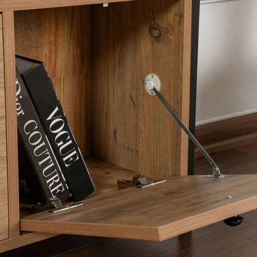 Console D'entrée Avec Rangement - 3 Niches Jena