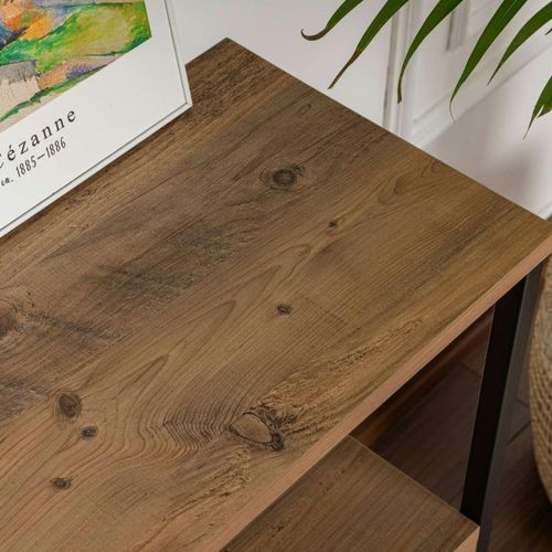 Console D'entrée Avec Rangement - 3 Niches Jena