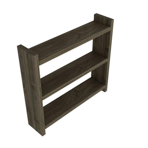 Etagère Cuisine à Poser Effet Noyer Clair - 3 Niveaux Marfa