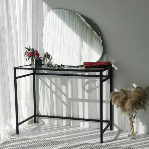 Miroir Mural Organique Forme Galet 85 Cm - Style Design Cody