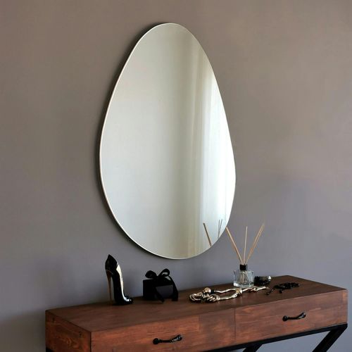 Miroir D'entrée Organique 90 Cm - Style Scandinave Cody