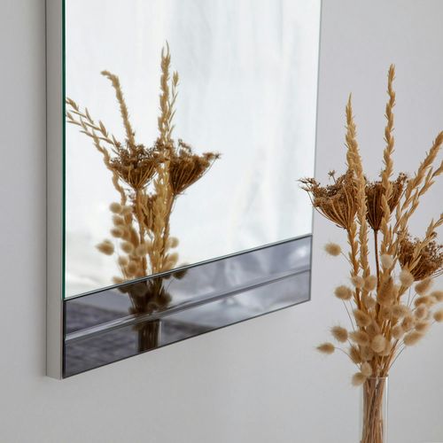 Miroir Mural Vertical - Bandeau Verre Fumé Cody