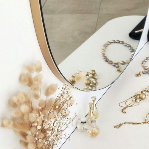 Miroir Salle De Bains Organique 75 Cm - Style Scandinave Cody