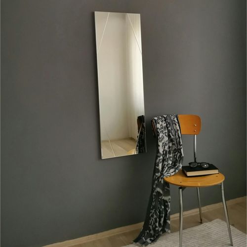 Miroir Rectangulaire Mural Avec Angles Marqués 105 Cm Cody