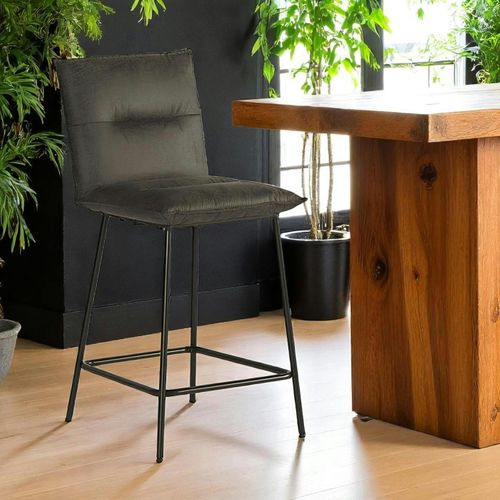 Chaise Îlot Central Gris Malmoe (lot De 2)