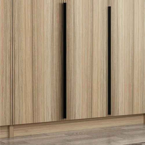 Armoire Dressing Moderne Effet Bois 6 Portes H 270 Cm Byron