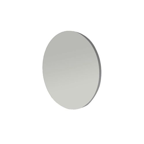 Miroir De Salle De Bains Rond Bord Argenté 70 Cm Cody