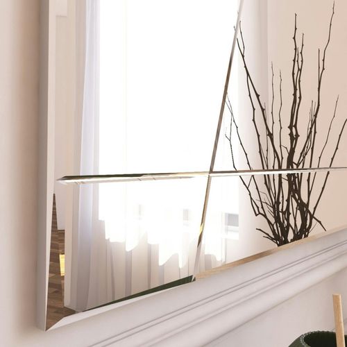 Miroir Rectangulaire Mural 75 Cm - Design Gravé Cody