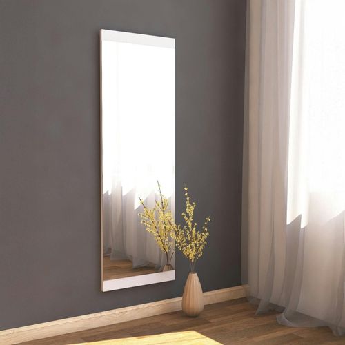 Miroir Rectangulaire Blanc 120 Cm - à Poser Ou Suspendre Cody