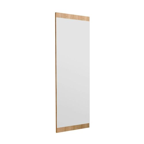 Miroir Rectangulaire Effet Bois Clair 120 Cm - à Poser Ou Suspendre Cody