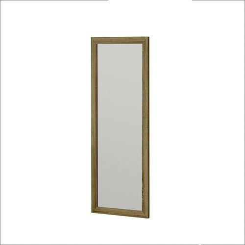 Miroir Rectangulaire Mural Avec Cadre Effet Bois 105 Cm Cody