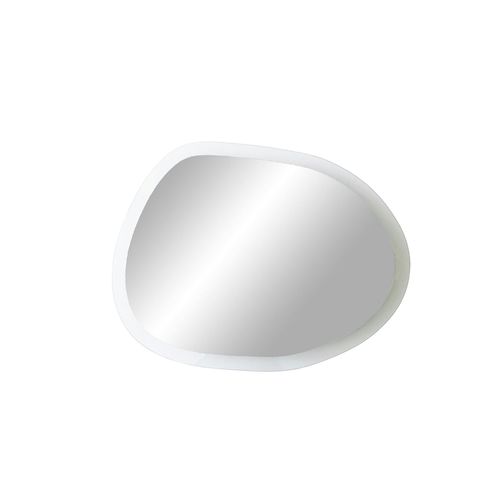 Miroir De Salon Organique Cadre Verre Transparent 83 Cm Cody