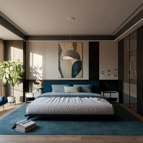 Suspension De Table Grise Forme Organique 50 Cm Noxis