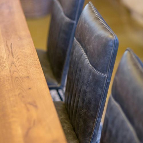 Chaise De Salle à Manger Gris Used Oka (lot De 2)