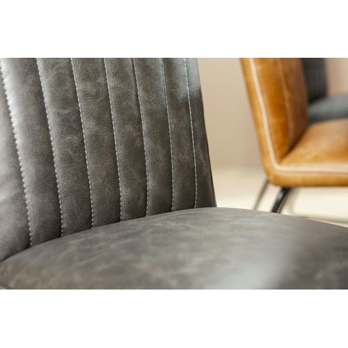 Chaise De Salle à Manger Gris Used Oka (lot De 2)