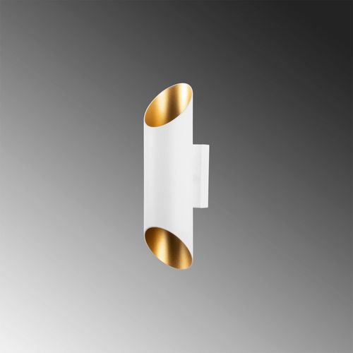 Applique Murale Design Blanche, Abat-jour Cylindrique Sinop