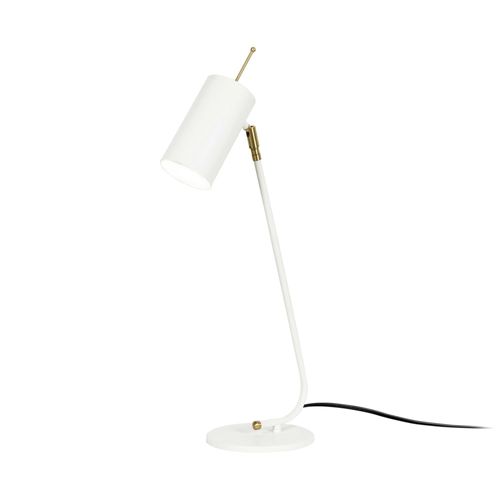 Lampe De Table Blanche, Abat-jour Orientable Moderne Chic Sfax