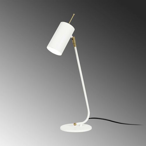 Lampe De Table Blanche, Abat-jour Orientable Moderne Chic Sfax