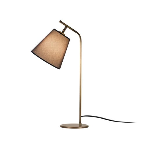 Lampe De Chevet Vintage, Abat-jour Marron Orientable Zurich