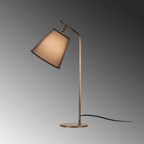 Lampe De Chevet Vintage, Abat-jour Marron Orientable Zurich