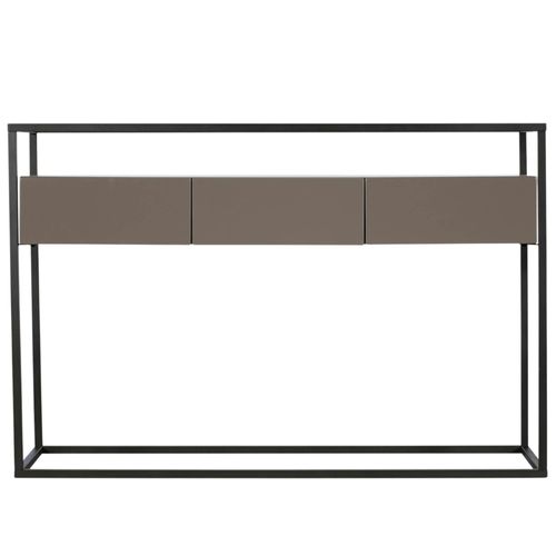 Console Verre Et Acier Toronto