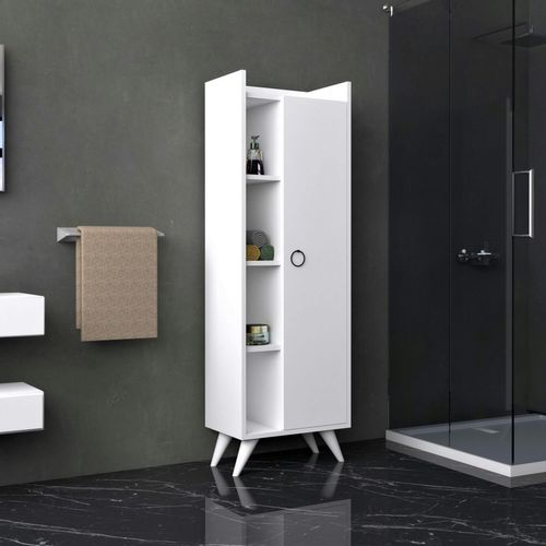Colonne Salle De Bains Blanche, Rangements Mixtes Marfa