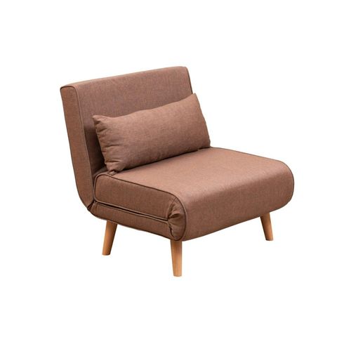 Fauteuil Convertible Marron, Couchage 180 Cm Copala