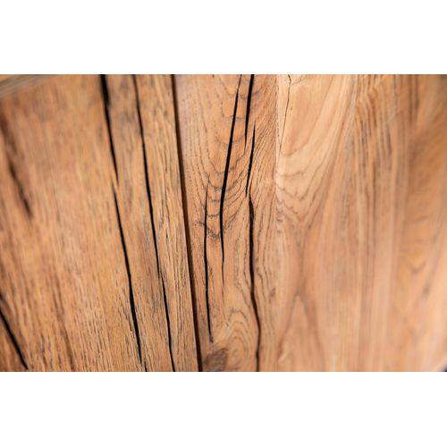 Table à Manger Moderne Chêne Acier 200 Cm Riverside