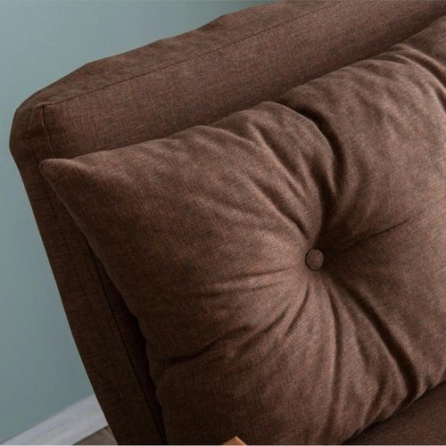 Fauteuil Convertible Marron 1 Place Couchage 175 Cm Modi