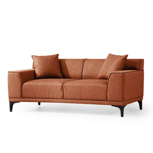 Canapé 2 Places Rouille - Accoudoirs Larges Orsay