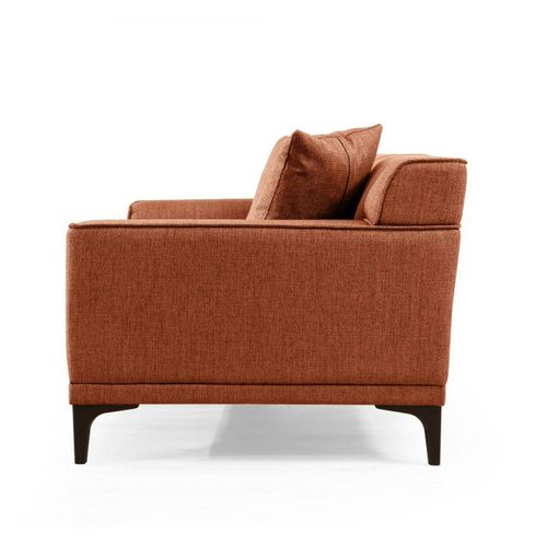 Canapé 2 Places Rouille - Accoudoirs Larges Orsay
