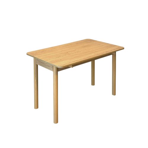 Table Pliante Cuisine Plateau Effet Bois 50-70 Cm Orina