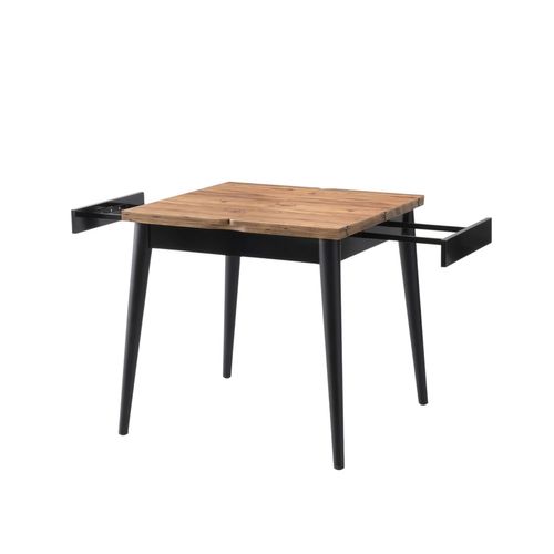 Table De Cuisine Extensible Effet Pin 80-160 Cm Umea