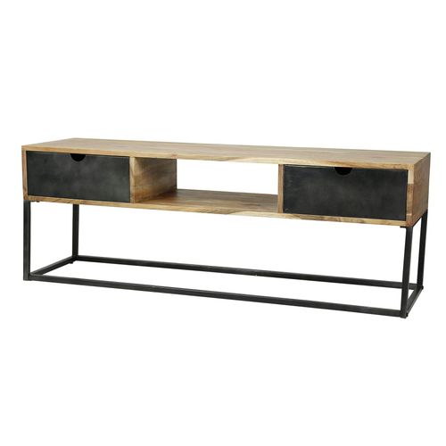 Meuble TV Industriel Tiroirs Métal Bunbury