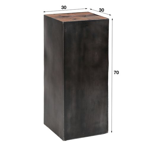 Sellette Bois Métal Style Industriel Sheffield