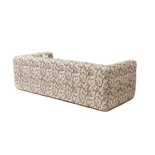 Canapé 3 Places Écru, Décor Nature Ravello