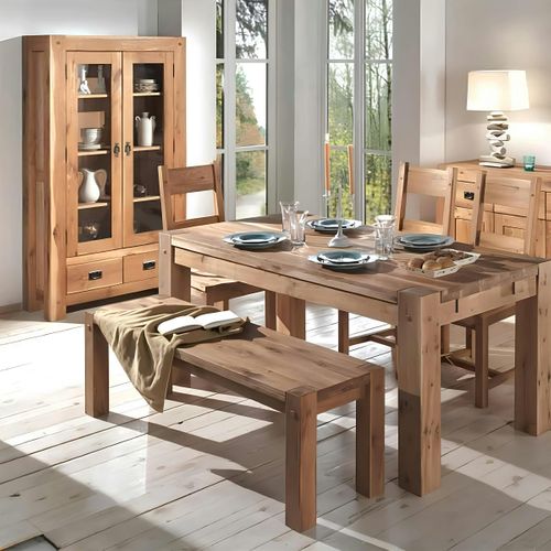 Petite Table Basse Carrée Bois Fjord