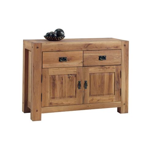 Buffet Bahut Chêne 2 Portes 120cm Fjord