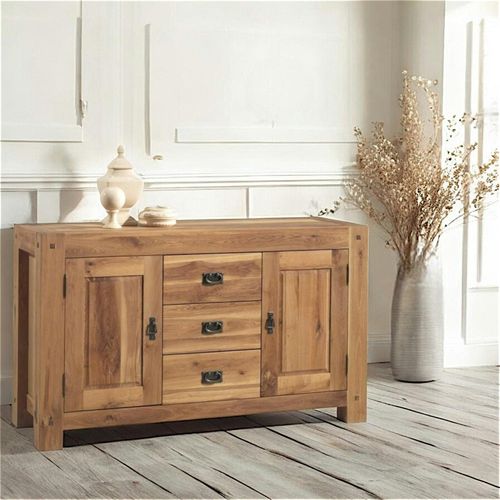 Buffet 2 Portes Chêne Massif 150cm Fjord