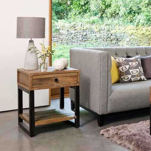 Chevet Bout De Canapé Bois Recyclé Brisbane