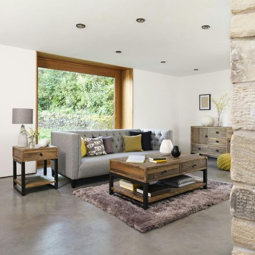 Chevet Bout De Canapé Bois Recyclé Brisbane