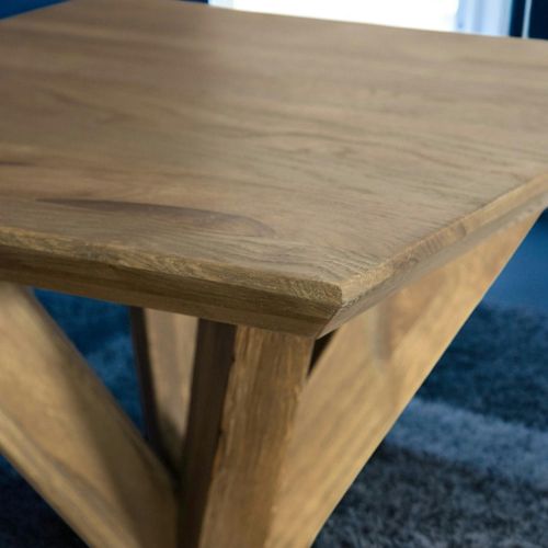 Bout De Canapé En Bois De Chêne Manhattan