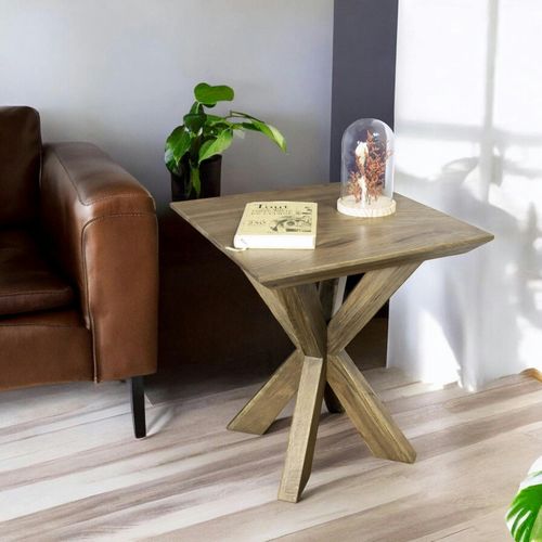 Bout De Canapé En Bois De Chêne Manhattan