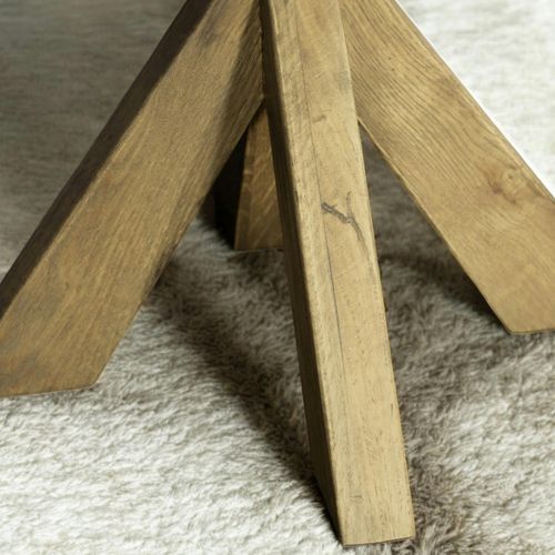 Bout De Canapé En Bois De Chêne Manhattan