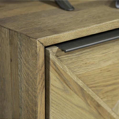 Meuble TV Moderne En Chêne Manhattan