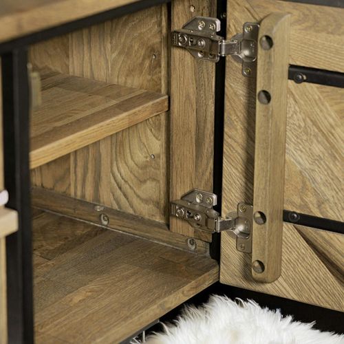 Meuble TV Moderne En Chêne Manhattan