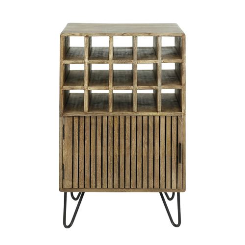 Meuble Bar En Bois De Manguier Strié Delhi